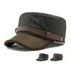 Cap Autumn Winter Flat Top Hat Warm Men's Captain Cap Trucker Snapback