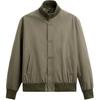 Comfortable Solid Color Minimalist Button Jacket Men Jackets Olive-Green 8281210-515