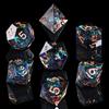 Resin Pointed Dice for DND & COC: Multifaceted Solid D6 for Board Games & RPGs