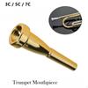 Trumpet Mouthpiece Accessories Parts Alloy for Professional Wind Instruments
