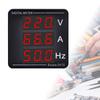 Цифровой измеритель напряжения, вольтметр, амперметр, частотомер, светодиодный дисплей, AC50-500V 1-120A, встроенная установка
