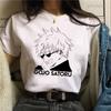 Japanese Anime Jujutsu Kaisen T Shirt Mens Summer Tops Cartoon T-Shirt Gojo Satoru Graphic Tshirt Harajuku Fashion Tees Unisex
