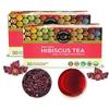 TEACURRY Hibiscus Tea (60 Tea Bags), Helps with Heart Health, Boosts Liver Health | Hibiscus Tea For Skin | Hibiscus Tea Petals | Hibiscus Tea Leaves