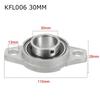 8mm 10mm 12mm 15mm Rhombic Thrust Bearing Pillow Block Bearing KFL08 KFL10 KFL12 KFL15 ZINC Alloy