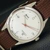 AUTHENTIC HMT JANATA HAND-WINDING MENS WHITE DIAL WATCH A600042-5 N101-a600042