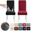 Waterproof Elastic Chair Cover for Dining Room Kitchen Wedding Hotel Banquet Restaurant Anti-dirty Seat Cover Housse De Chaise