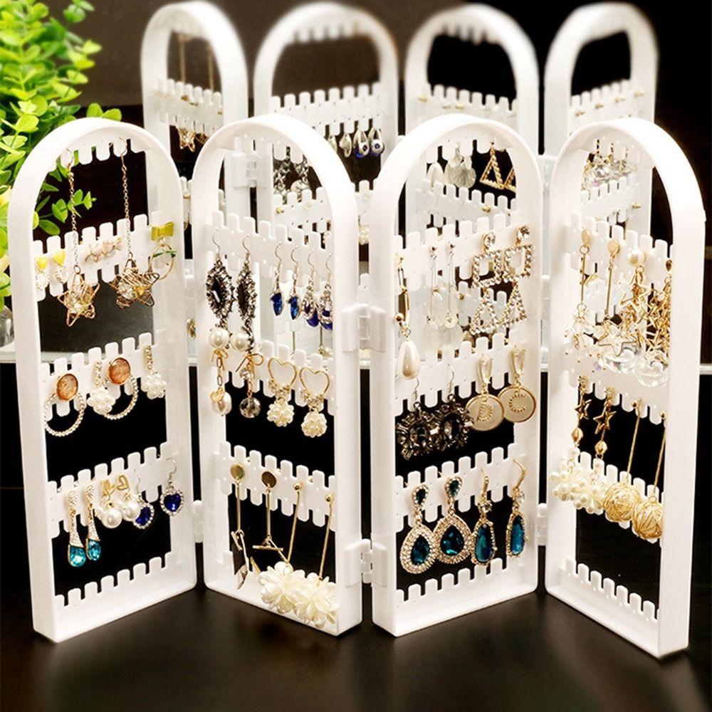 Necklace Jewelry Shelf Jewelry Stand Holder Earrings Studs Display Rack Earring Display Holder