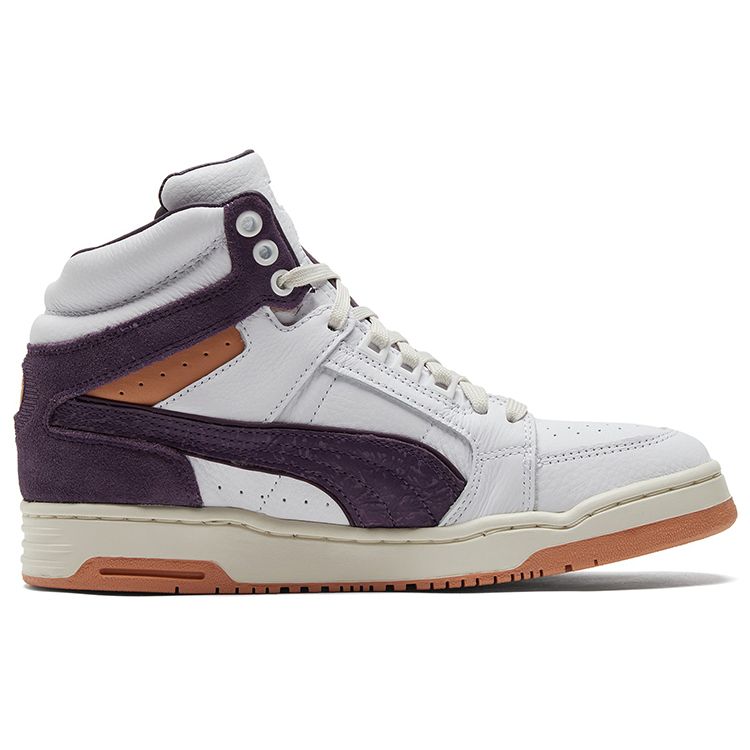 Puma Slipstream Mid SC White Sweet Grape Unisex Sneakers 382091-01