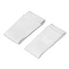 2PCS Glass Fibre Finger Cots Thermal Insulation Finger Covers TIG Welding Fingertip Protector XL L Size White