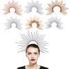 Sun Goddess Baroque Tiara Crown Spiked Halocrown Headpiece Mary Halocrown Headband Halocrown Greek