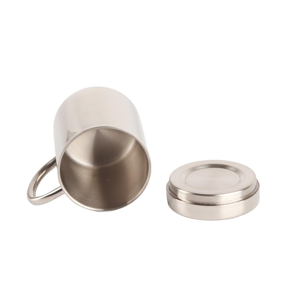 Stainless Steel Coffee Mug Minimalist Fashionable Large Capacity Coffee Cup with Lid for Home 400ml