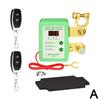 Battery Disconnect Switch With Led Voltage Display 12V 240A Auto Battery Remote Control Switch Leakage Protection 2025