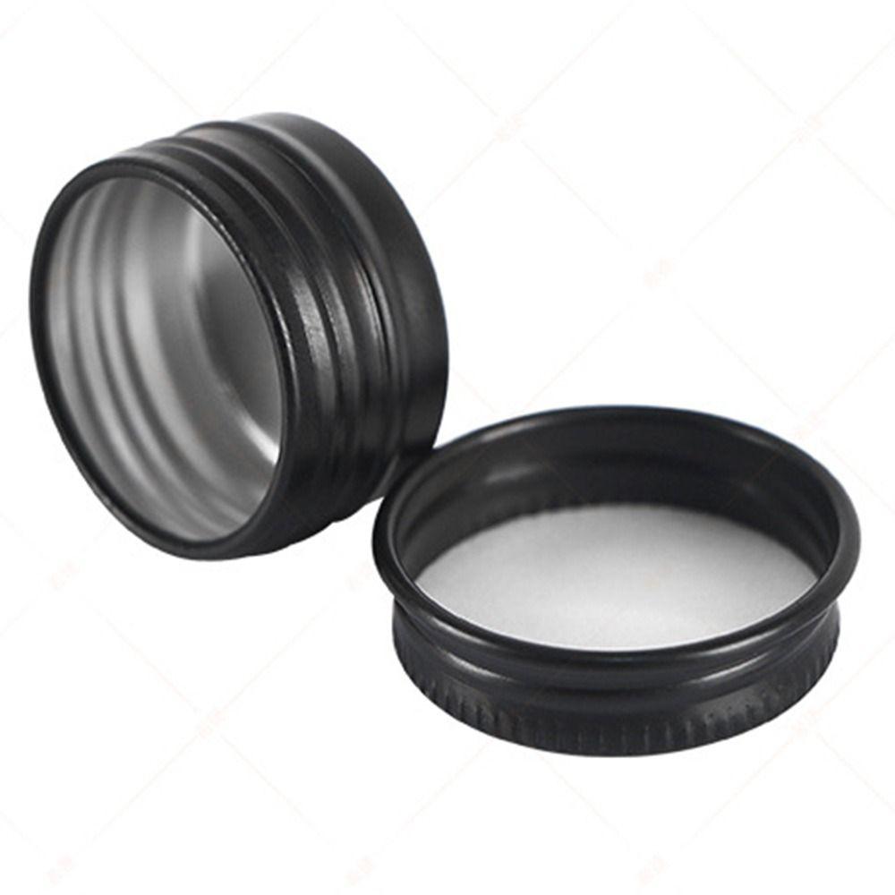 Candle for Cream Balm Metal Box Tea Cans Cosmetic Container Aluminum Tin Jar Refillable Bottles