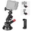 NEEWER Vacuum Suction Cup 3 Inch Suction Cup Mount with Ball Head Magic Cam Aluminum Quick Release Car Camera Mount for Action ARRI Positioning Hole