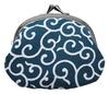 Maruzen Clasp Bleached Arabesque 0 Wallet/Coin Case, 3.3-inch Clasp, Pattern,