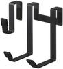Jitsugyo 5386 Dryer Hanger Black W8XD11XH11cm Tower Easy Storage Approx.