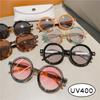Fashion Round Frame UV400 Sunglasses Women Men Classic Ultralight Sports Eyeglasses Vintage Fashion Ins Style Sun Glasses for Ladies