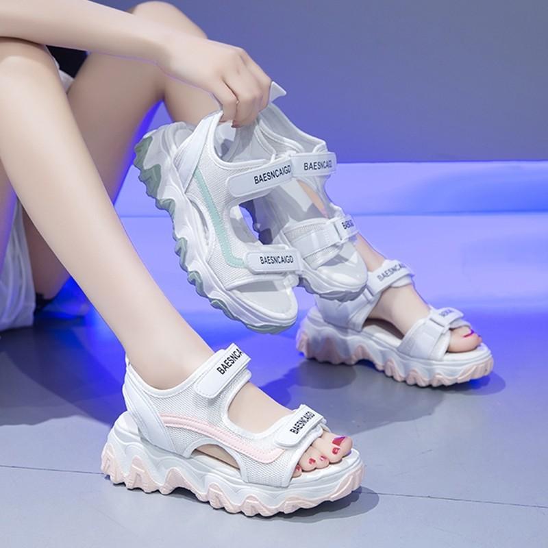 Fashion Chunky Sandals for Women Fashion Platform Sandal Ladies Designers Casual Wedges Sandals Female Brand Sports Sandals 2024