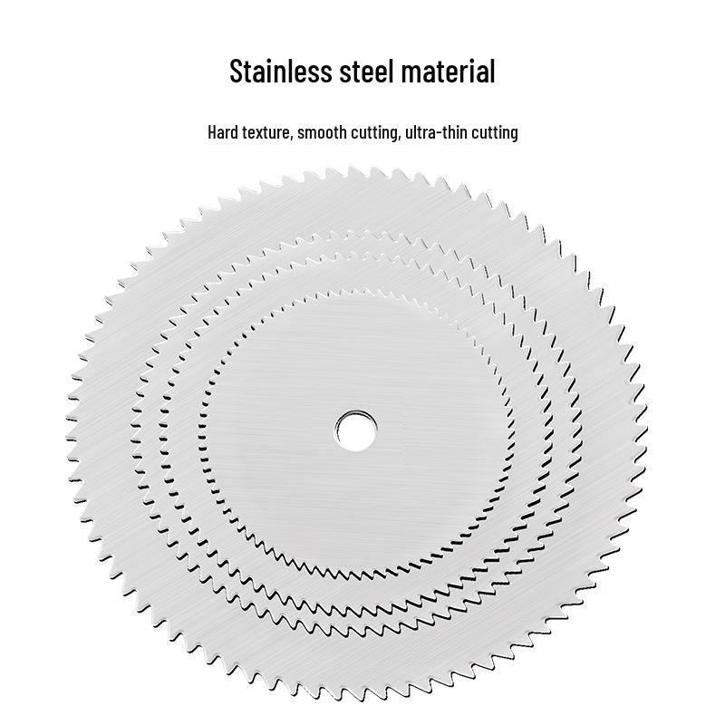 Stainless Steel Mini Electric Grinder Saw Blade for Woodworking Cutting Tasks