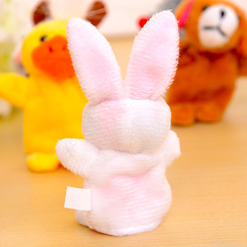 Creative Baby Toys Hot Cloth Finger Puppets 10PCS Boys Hand Educational Toy Cartoon Girls Doll Hand Puppet Family Animal Cute