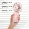 1PC Mini Portable Fans Handheld USB Rechargeable Fan Air Cooler Outdoor Travel Hand Fans Ventilation Fan