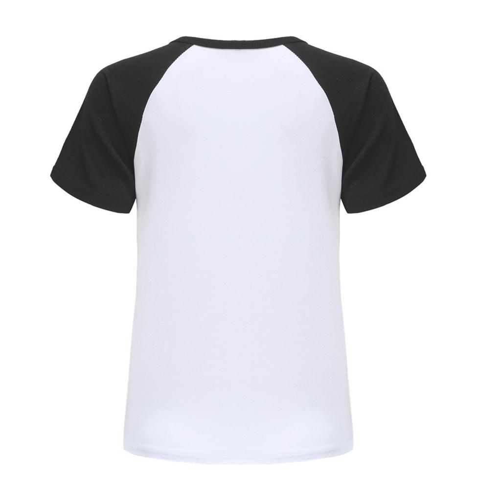 Kids Summer Sport T-Shirt And Shorts 2 Piece Outfit Tracksuit Set Short Sleeve Print Crop Tops With Clothing Set