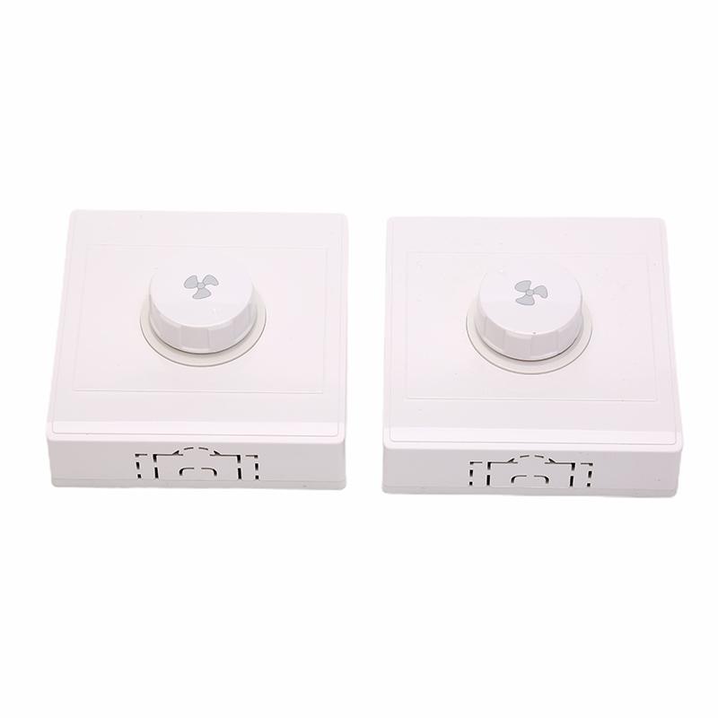 1Pc 86Type Ceiling Fan Adjustment Stepless Speed Controller Wall Switch 220V 10A