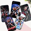 Black Tpu Case For Samsung Galaxy S22 S20 S21 FE PLUS ultra+S10 E Lite Back Cover Tekkaman Blade