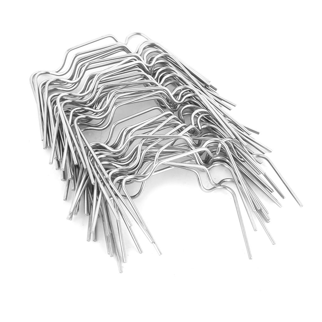 50 шт. толстых зажимов для остекления теплицы инструмент "W" пружинная пряжка оборудование