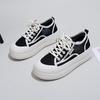 Little White Shoes Women's 2024 New Autumn Student Korean Version Versatile Casual Ins Shoes Platform Fashion Board Shoes KT2651
