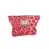 Korean Retro Leopard Print Cosmetic Bag - Portable Toiletries & Lipstick Storage Handbag for Women