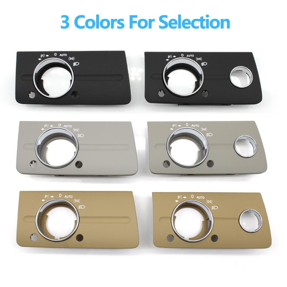 LHD Front Left Dashboard Headlight Lamp Switch Cover Trim Replacement For Mercedes Benz W211 E Class 320 350 550