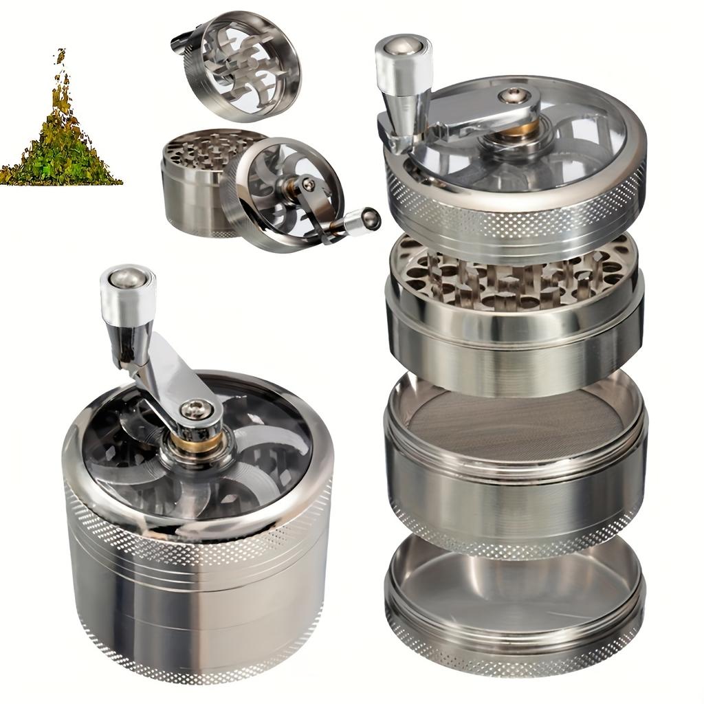 Nut and Hard Spice Grinder for Nutmeg Ginger Rock Salt and Peppercorn Hand Tools, Crushers