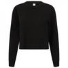 Womens/Ladies Slounge Cropped Sweatshirt