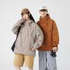 Spring and Autumn Outdoor Jacket Windproof Waterproof Jacket Hooded Tooling Casual Couple Jacket Jacket