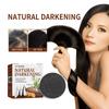 Natural Hair Darkening Soap Shampoo Fast Effective Repair Gray White Color Dye Hair Smooth Hair Soap LXY