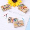 Painting Tools Miniature Color Pencil Dollhouse Decoration Doll Colorful Crayon Dolls Accessories