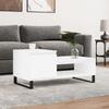 VidaXL Coffee Table White 100x50x45 Cm Engineered Wood 830836