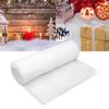 Christmas Winter Artificial Snow Blankets Christmas Decoration Fake Snow Cotton Carpet Rolls White Snow for Xmas Tree Ornaments
