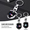 1Pcs Car Emblem Stying Metal Key Rings Shield Shaped Keychain for M E46 E90 E60 F10 F30 F20 E39 E36 X5 E70 F25 F15 E53 E92