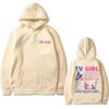 TV Girl Hoodie Who Really Cares Album Print Men Woman Hoodies Hooded Sweatshirts Harajuku Pullover Tracksuit Unisex Clothing