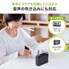 Sanwa Direct Cassette Tape MP3 Conversion Player with microSD AC Power Speaker AC Adapter and Earphones Included Radio, Storage, Supply/dry Battery,