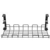 Wire Basket Shelf Under Table Storage Rack Wire Desk Cable Under Management Tray Cord Organizer Rack Wire Cable Shelf Basket