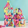 3D DIY Magnetic Rods Building Sticks Balls Blocks Toys Magnet Educational  Set for Kids Non-Toxic Building Toy  Puzzle With Storage Box Storming Games