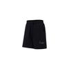 Li Ning Womens Fitness Series Solid Color Loose Waistband Sports Shorts Women Shorts Black AKST606-1