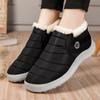 Shoes, Men and Women Winter Warm Cotton Shoes, Soft Sole Snow Boots EVA Light Sole 35-47 Large Size Men and Women