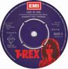 7inch Record T. REX - Light Of Love MARC8 T. Rex 1974 UK Rock Used