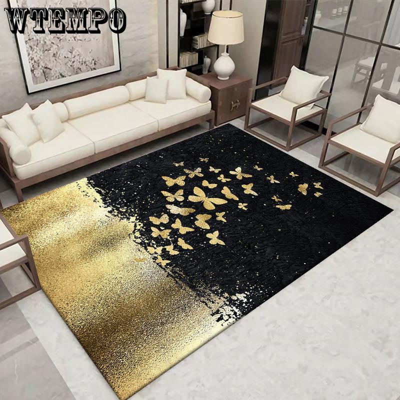 Living Room Carpet Decoration Floor Mat Large Area Home Non-slip Carpet Cloakroom Washable Carpets