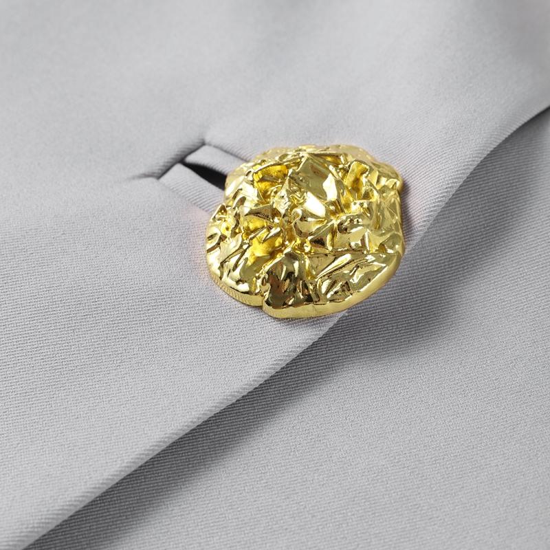 Casual V-Neck Vest Two-piece Suit Women Solid Button Sleeveless Tank Top High Waist Wide Leg Pants Slim Fit Office Lady Outfits