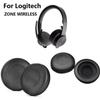 1Pair Protein Leather Ear Pads Replacement Earpads New Ear Cushion for Logitech Zone Wireless